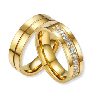 Gold Stainless Steel Ring
